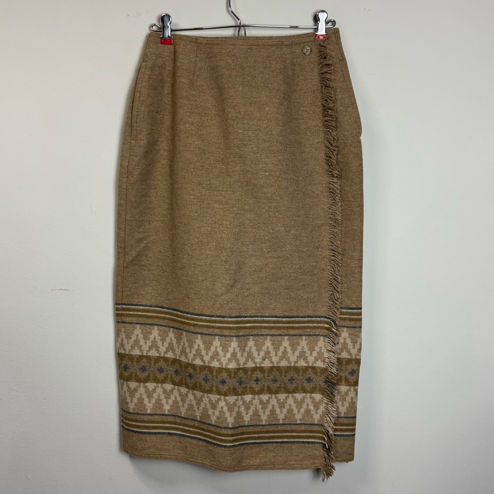 Vintage Wool Liz Claiborne Wrap Skirt